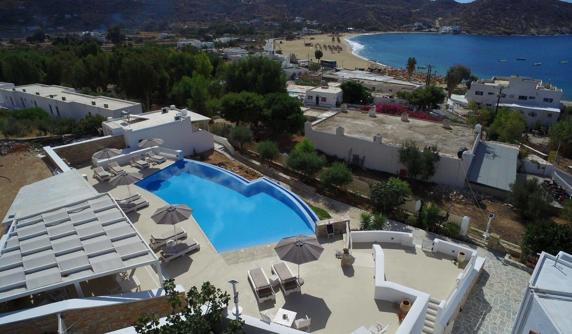 Galaxy Hotel Mylopotas Zewnętrze zdjęcie
